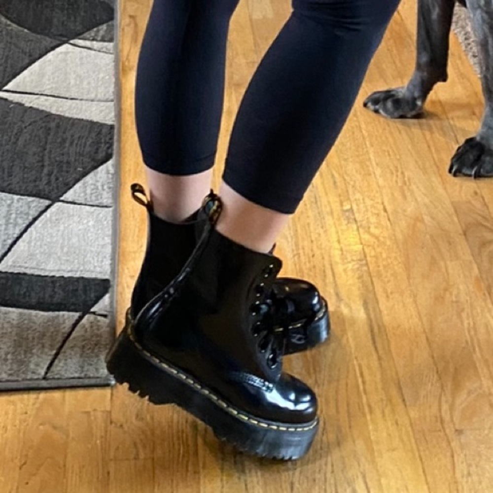Dr Martin platform boot